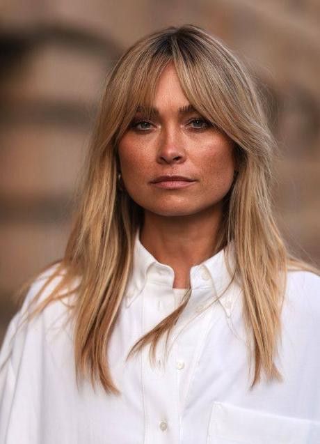 Imagen - Flequillo para cara redonda estilo cortina