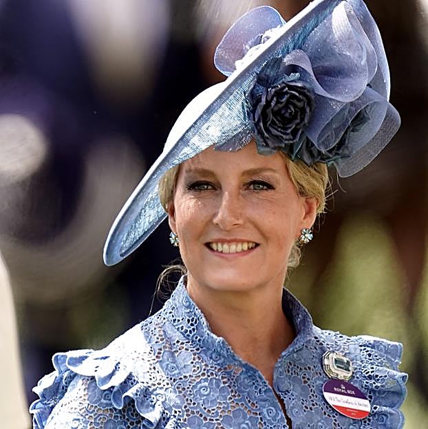 Sofía de Edimburgo en Ascot.