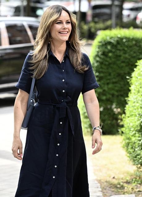 Imagen - Sofía de Suecia con vestido camisero. Foto: Gtres.