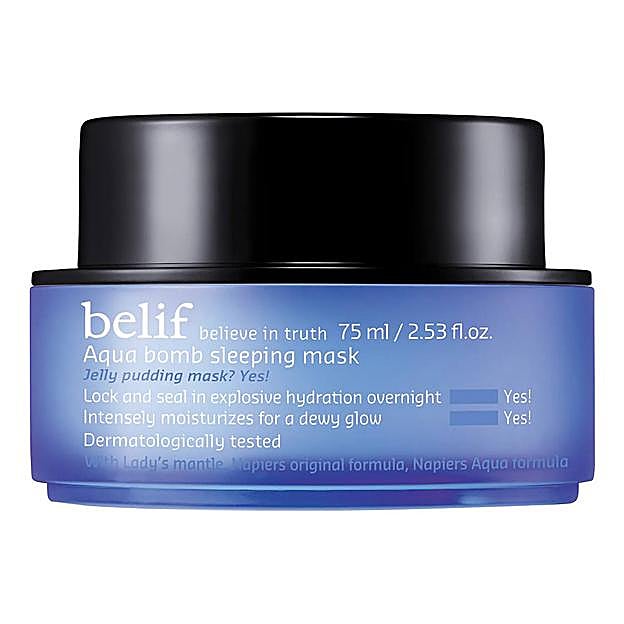 Aqua Bomb Sleeping Mask de Belif. Precio: 32,99 euros