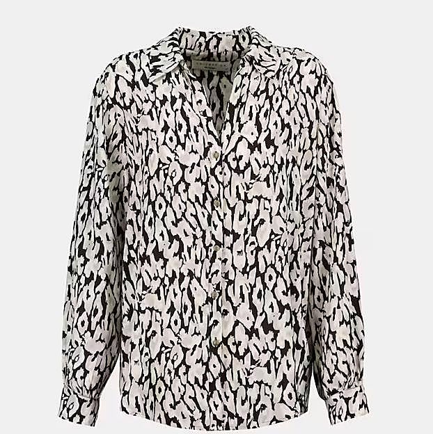 La blusa estampada de El Corte Inglés.