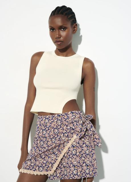 Imagen - Mini falda pareo de Zara (29,95 euros)
