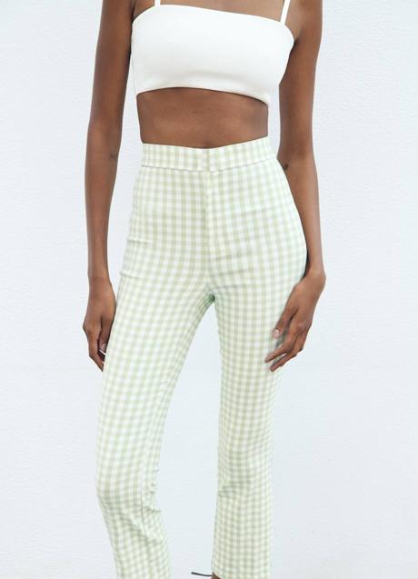 Imagen - Pantalón de vichy mini flare