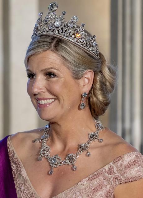 Imagen - Maxima de Holanda con un atiara de diamantes. / GTRES