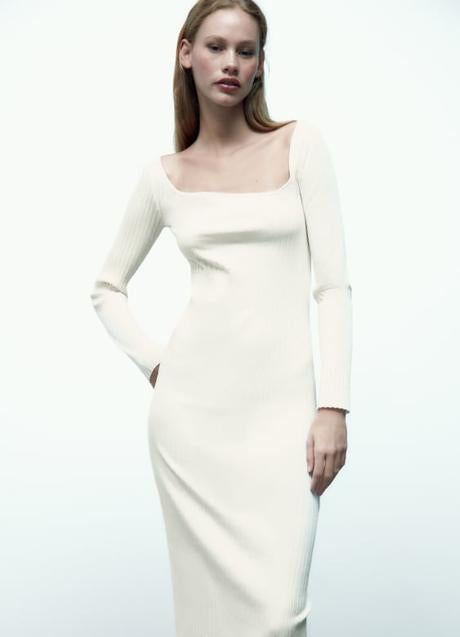 Imagen - El vestido de punto de Zara.