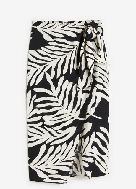 Imagen - Falda cruzada de H&M (29,95 euros)