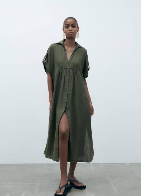 Imagen - Vestido khaki amplio