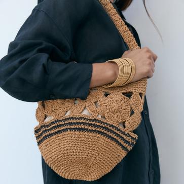 Imagen secundaria 1 - Bolso de papel de Zara.