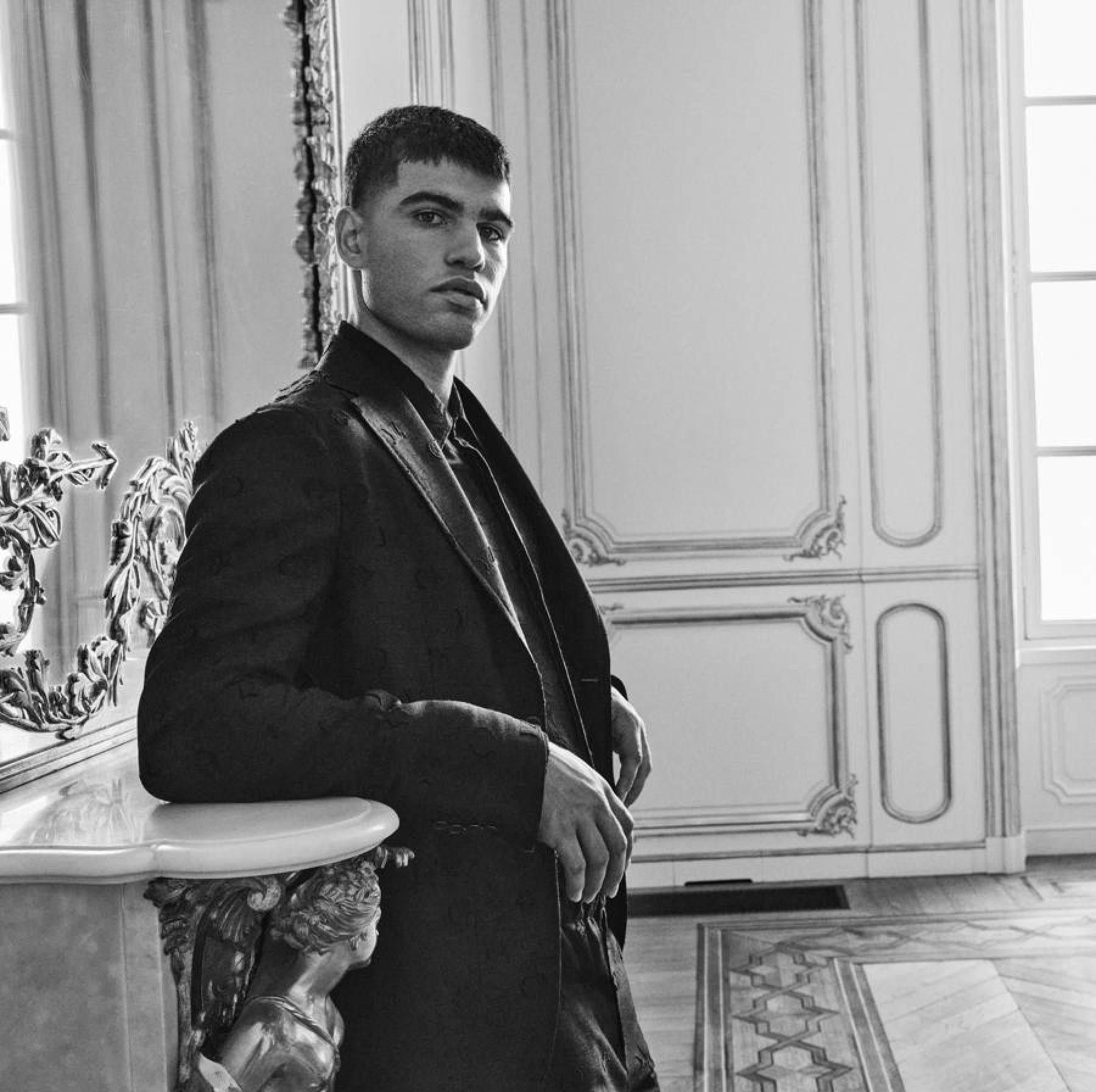 Carlos alcaraz, nuevo embajador de Louis Vuitton