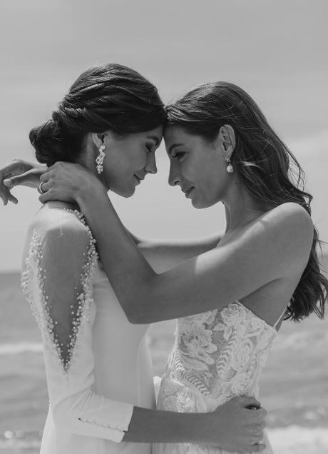 Imagen - Imagen de la boda de Andrea y Mireia, compartida por Pronovias en su cuenta de Instagram.