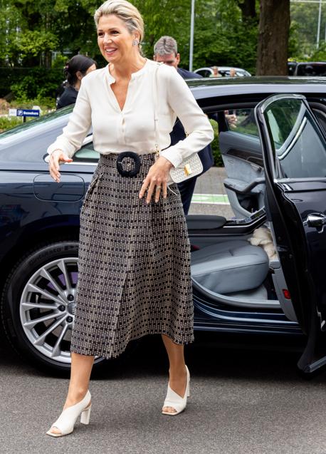 Imagen - Máxima de Holanda con zapatos de Natan. Foto: Natan.