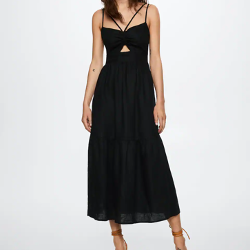 Imagen secundaria 1 - Los vestidos negros de Ikks, Mango y Promod.