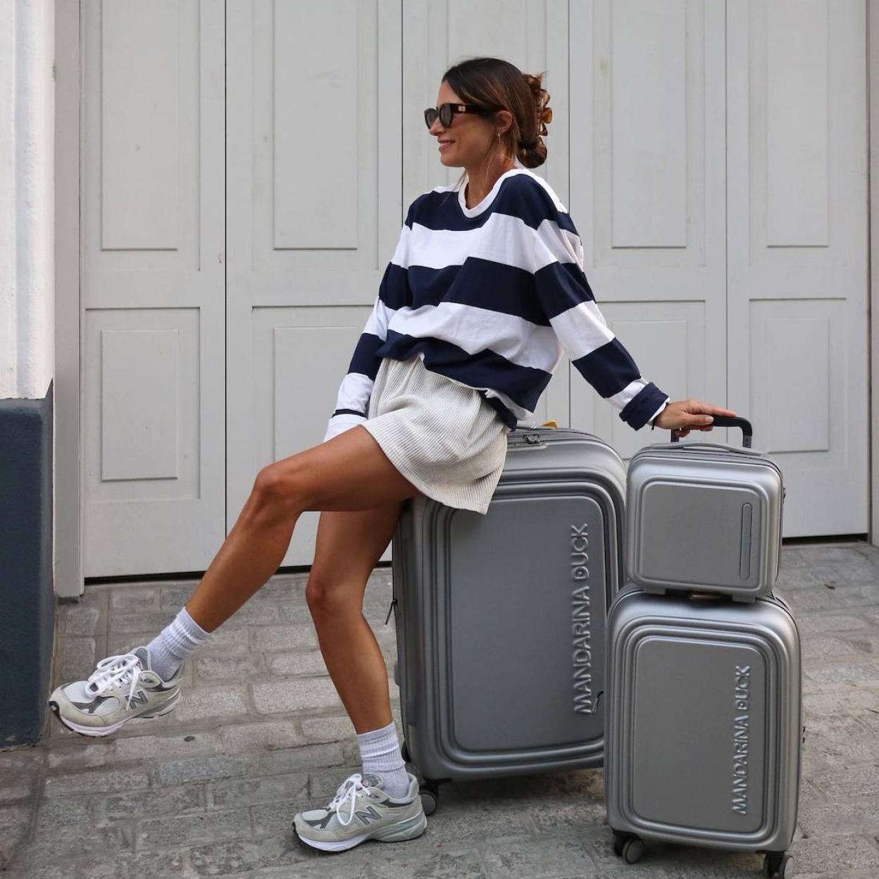 La influencer lleva las zapatillas virales en Instagram