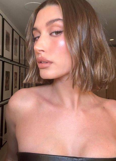 Imagen - Hailey Bieber con corte de pelo tendencia para verano blunt bob