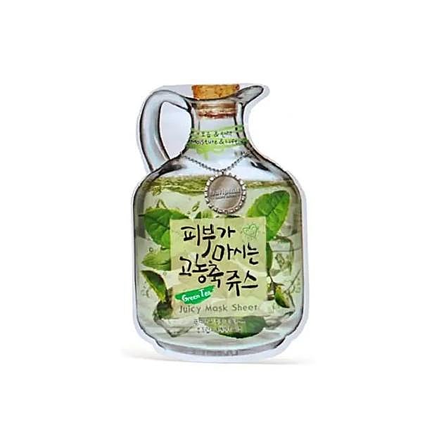 Mascarilla de Papel con Extracto de Té Verde de Baviphat.