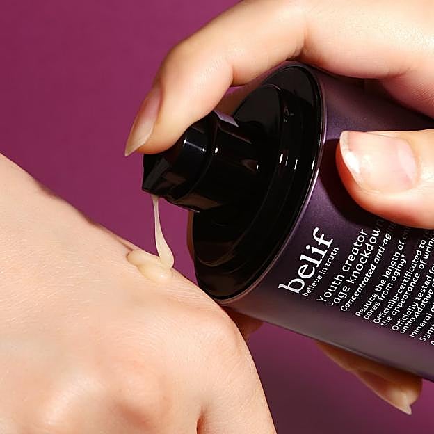 Youth Creator Age Knockdown Bomb Serum de Belif.