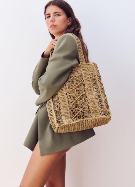 Imagen - Bolso de rafia de Zara (29,99 euros)