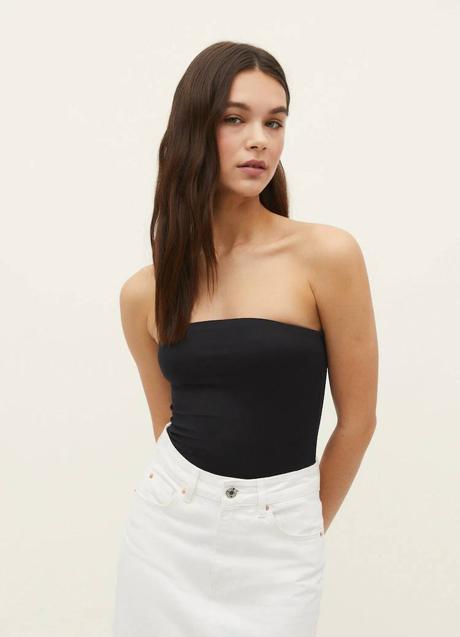 Imagen - Camiseta básica en tendencia estilo bandeau