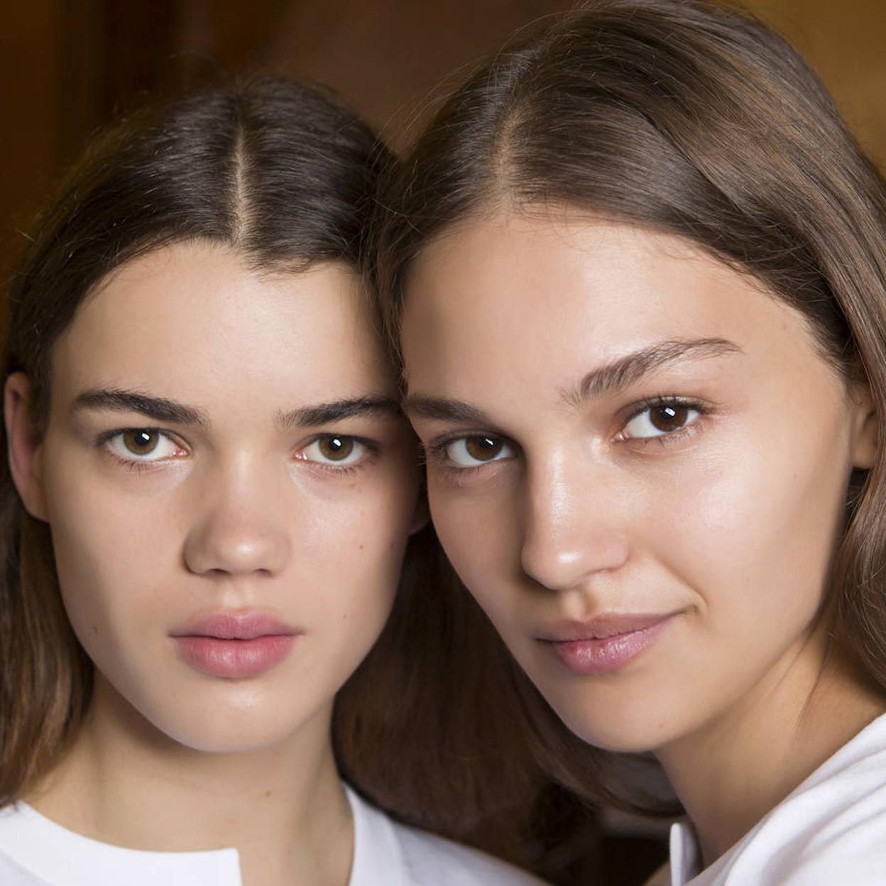 Modelos con piel limpia