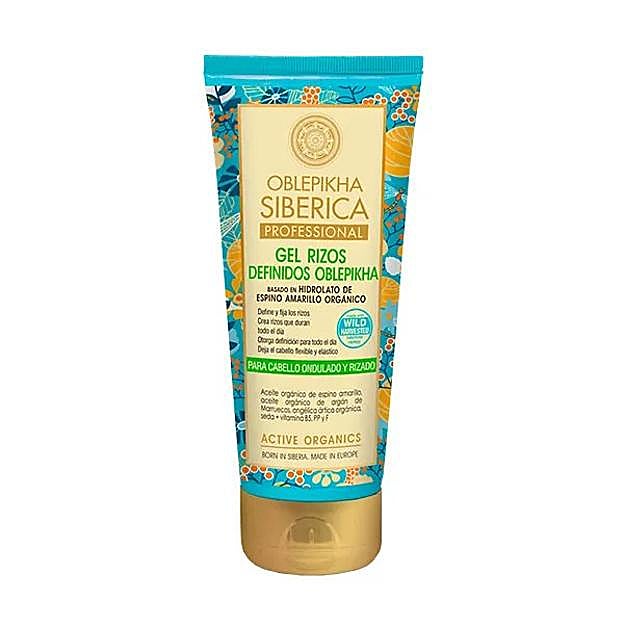 Oblepikha Gel Rizos Definidos.