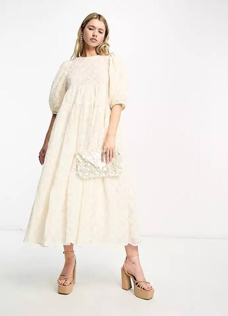 Imagen - Vestido de encaje amplio