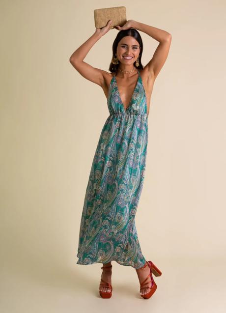 Imagen - Vestido estampado azul de THE-ARE, 75,95 euros.