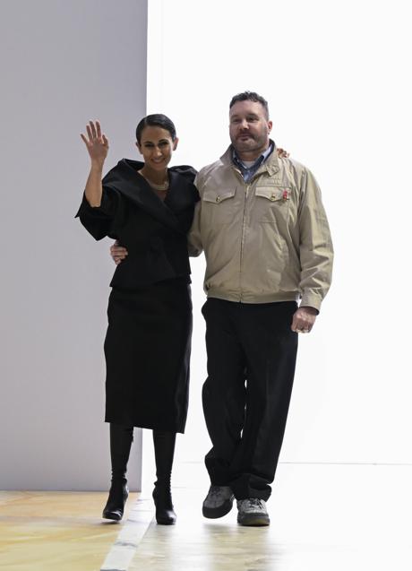 Imagen - Kim Jones y Silvia Venturini Fendi.
