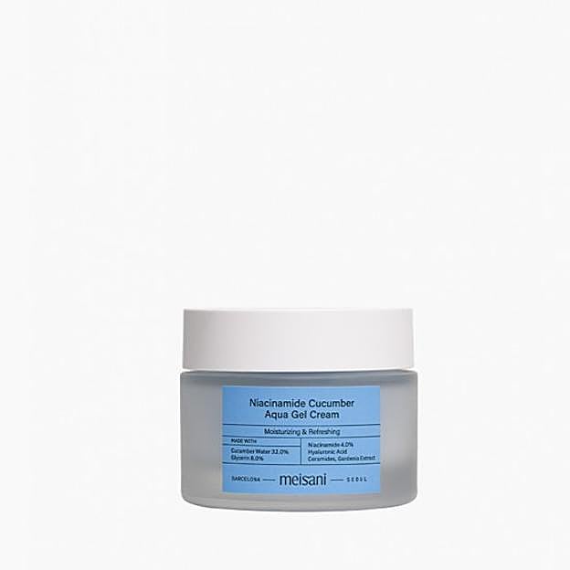 Niacinamide Cucumber Aqua Gel Cream de Meisani.