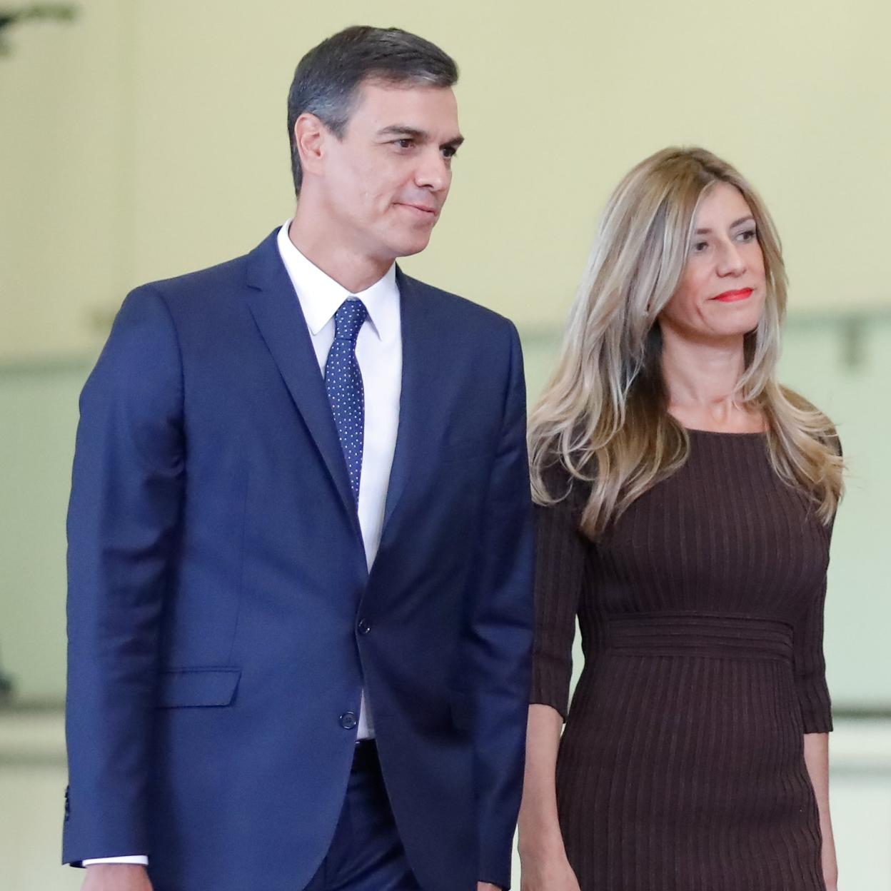 Pedro Sánchez y Begoña Gómez