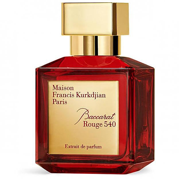 Baccarat Rouge 540 de Maison Francis Kurkdjian. Precio: 340 euros