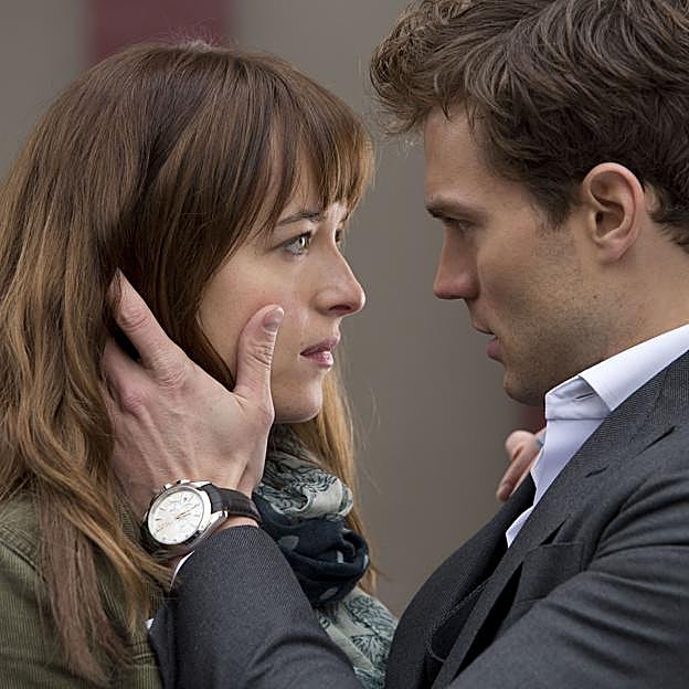 Dakota Johnson y Jamie Dornan, protagonistas de 50 Sombras de Grey, la adpatación del exitoso libro de E.L. James.