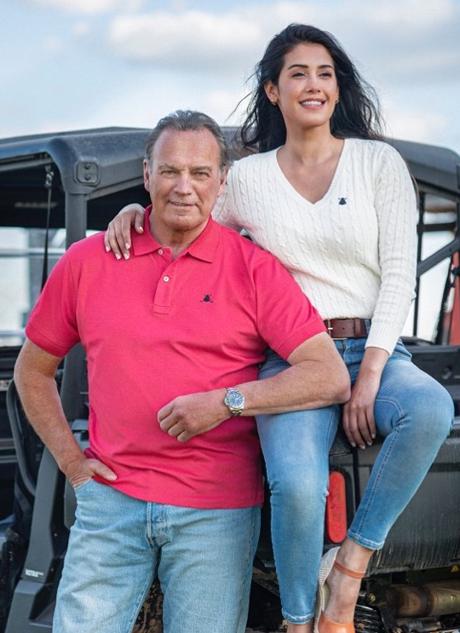 Imagen - Bertín Osborne y Gaby Guillén en una imagen de Instagram para la firma El Capote. Foto: Instagram