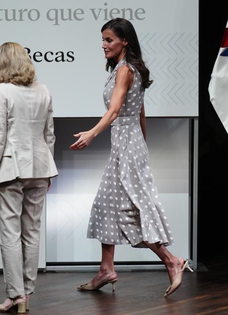 Imagen - La reina Letizia junto al rey Felipe VI, presiden la entrega de becas de la Fundación «la Caixa». Foto: Limited Pictures.