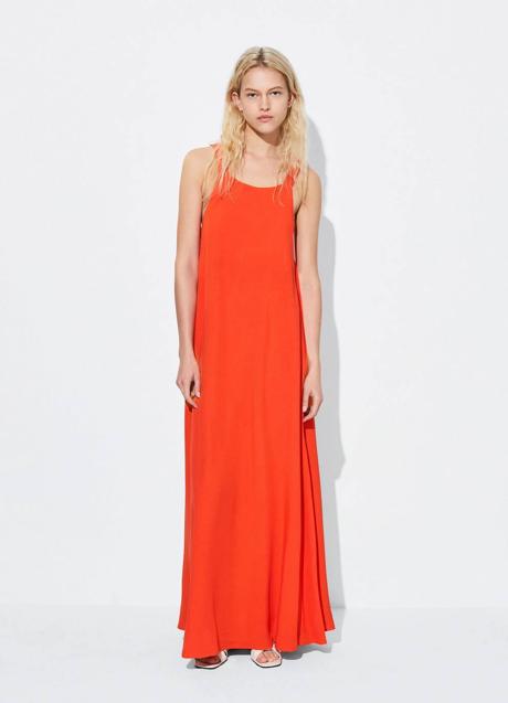 Imagen - Vestido en naranja flúor