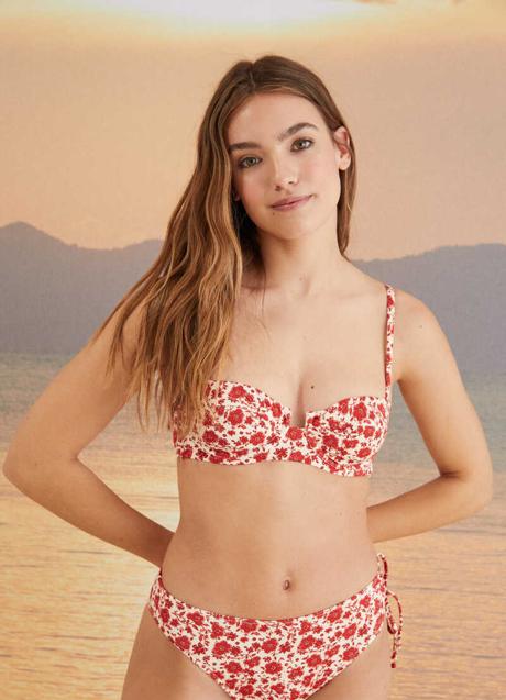 Imagen - Top bikini aro cut-out flores de Women's Secret