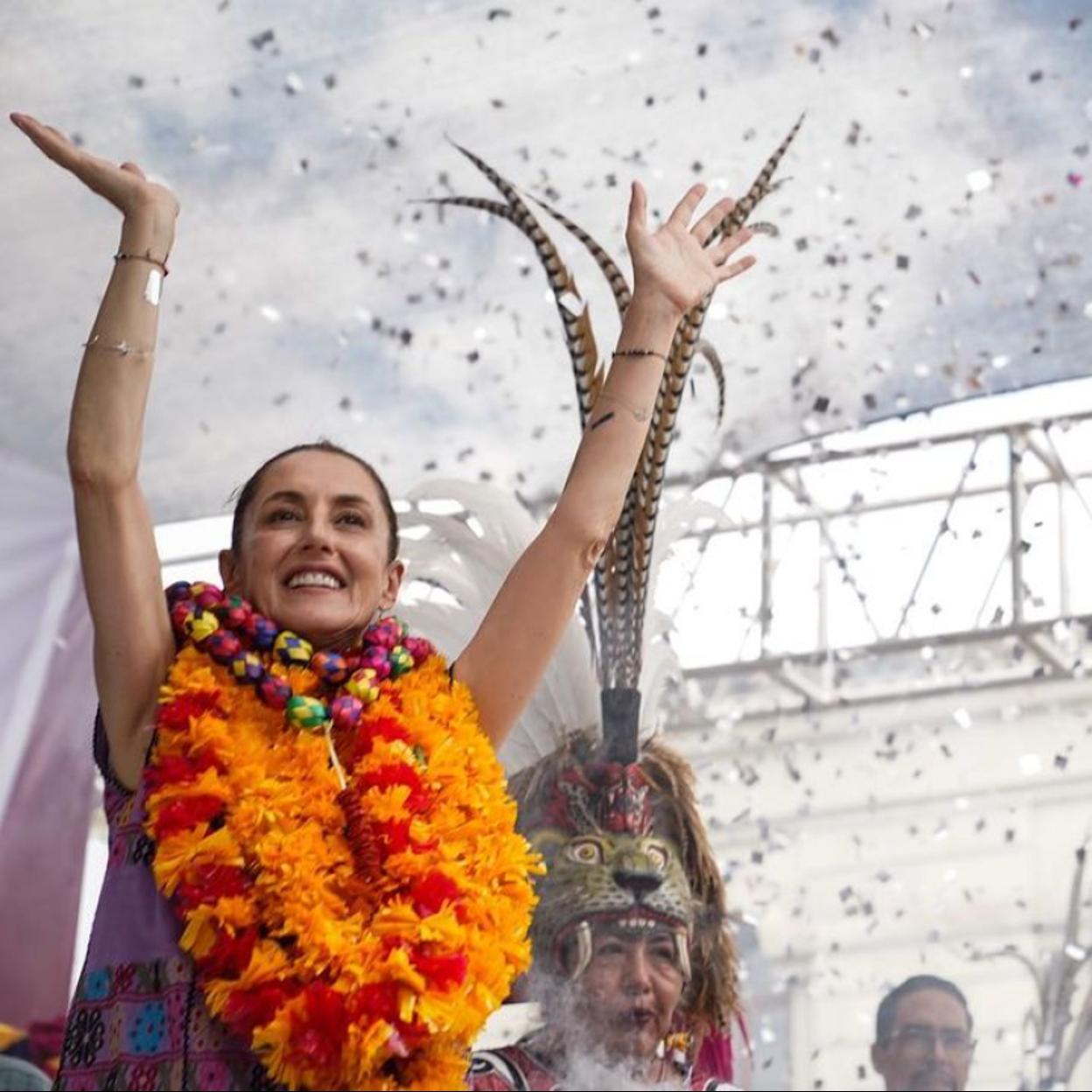 Claudia Sheinbaum es la candidata mejor situada para convertirse en presidenta de México en 2024.