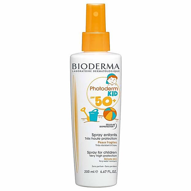Photoderm Kid Spray SPF50+ de Bioderma. Precio: 20,05 euros