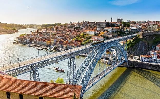 Imagen de la ciudad de Oporto, uno de los puntos clave para empezar el Camino Portugués.