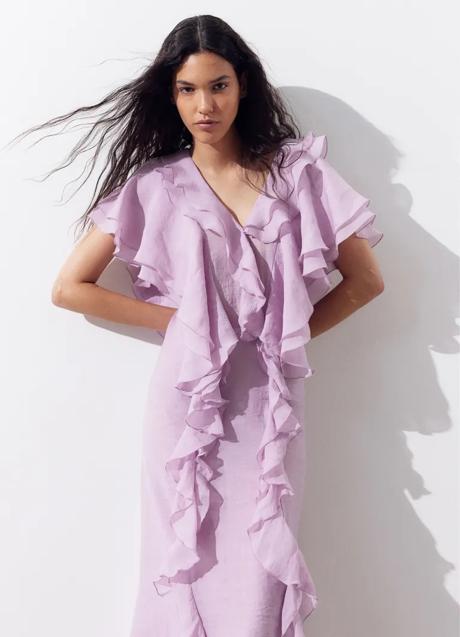 Imagen - Vestido con volantes de H&M (89,95 euros)