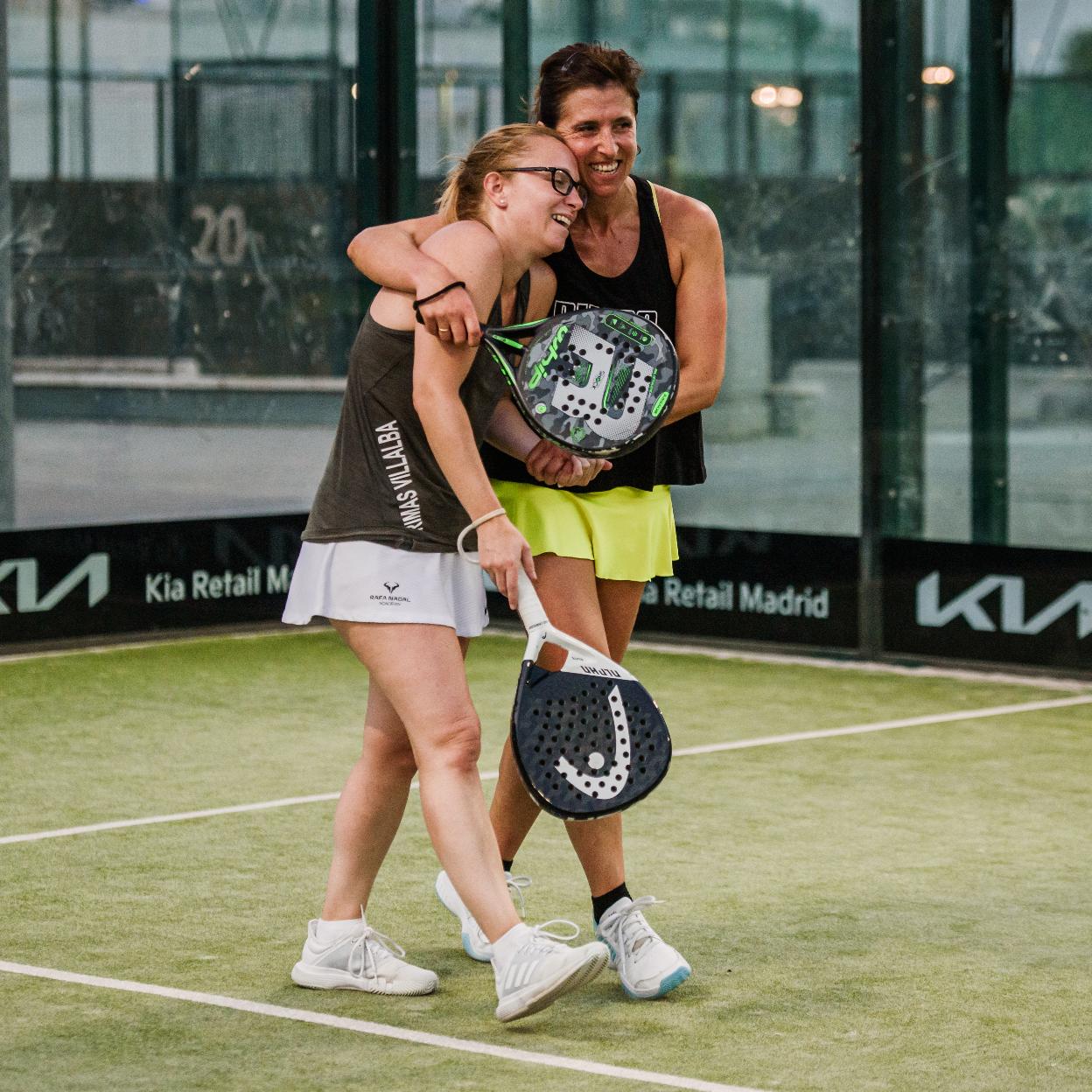 Participantes en el I Torneo Mujerhoy Padel&Fun.