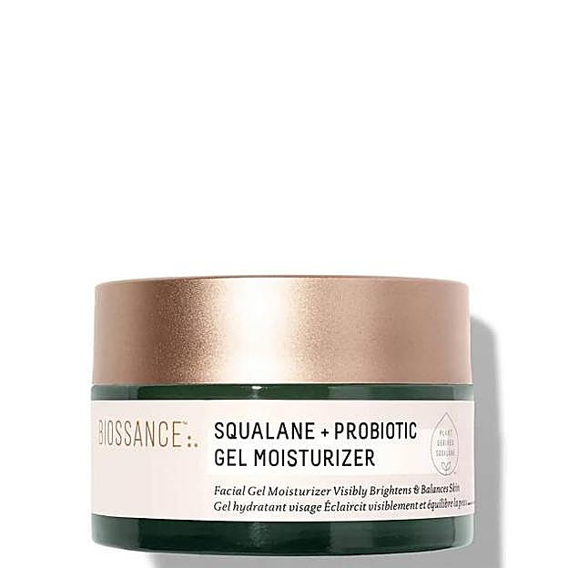 Squalane and Probiotic Gel Moisturiser de Biossance.