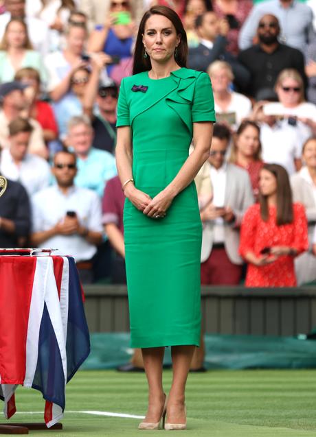 Imagen - Kate Middleton con un vestido verde. / GTRES