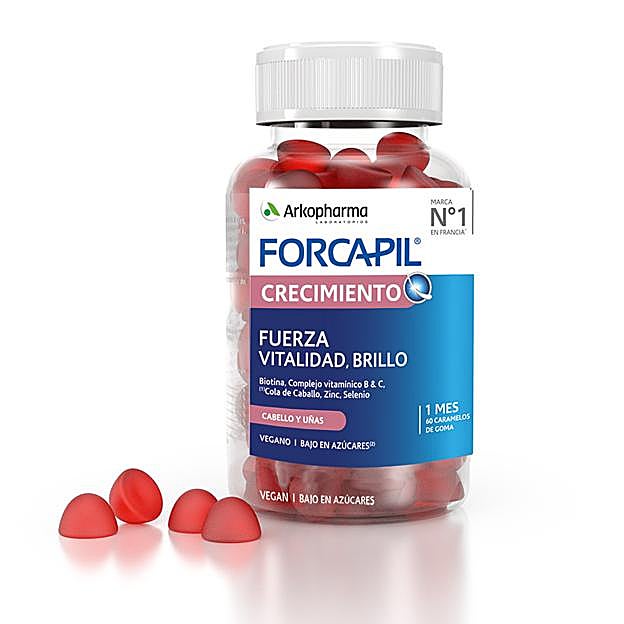 Forcapil Crecimiento de Arkopharma.