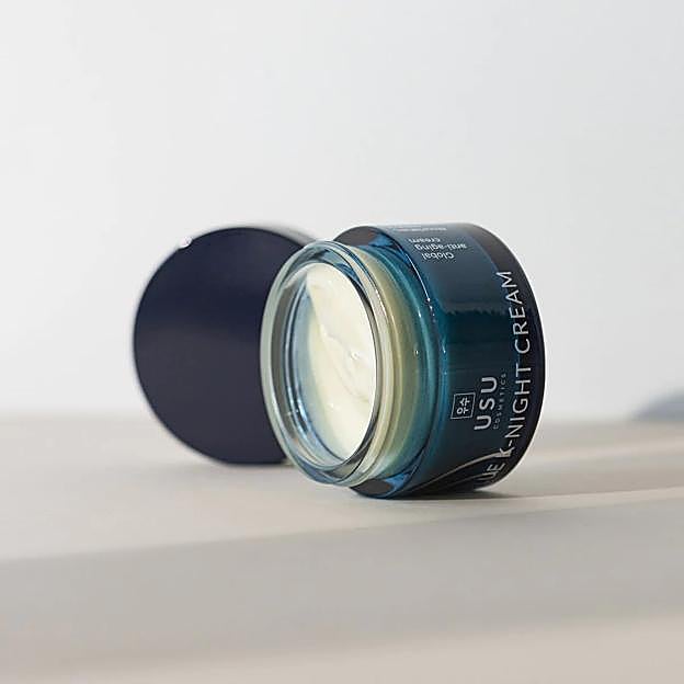 Blue K-Night Cream de Usu Cosmetics.