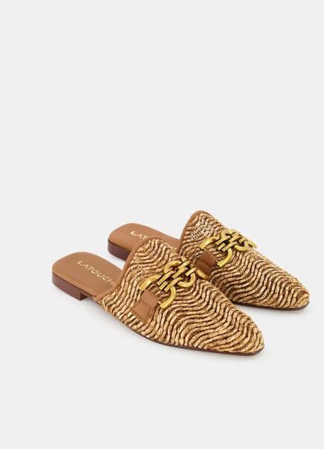 Imagen - Zueco de rafia de Latouche, 79 euros.