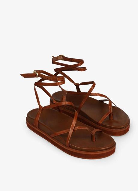 Imagen - Sandalias planas con cintas