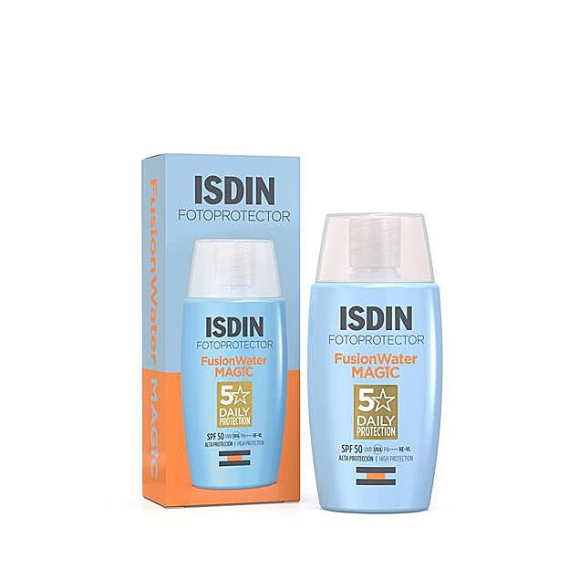 Crema solar Fusion Water SPF50 de ISDIN.