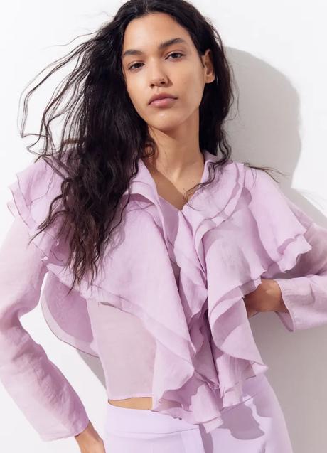 Imagen - Blusa con volantes de H&M (49,99 euros)