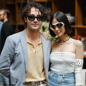 Imagen secundaria 1 - Alton Mason para Messika, asistentes a la fiesta de Montblanc en París y reloj SuperOcean Slow Motion, de Breitling.