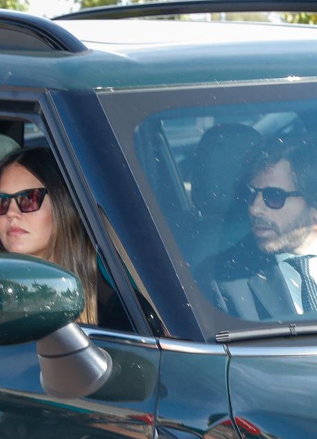 Imagen - Álvaro Falcó e Isabelle Junot llegando al tanatorio. Foto: Gtres.